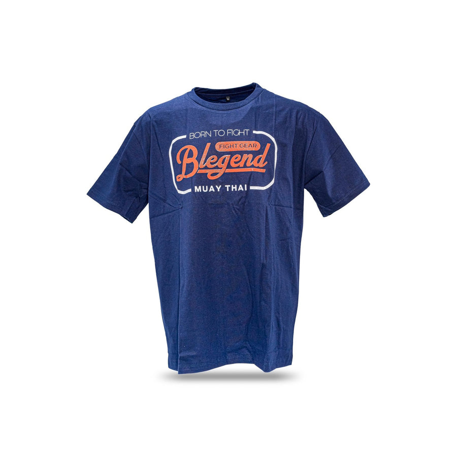 Blegend Muay Thai T-Shirt Rebin Navy — card image