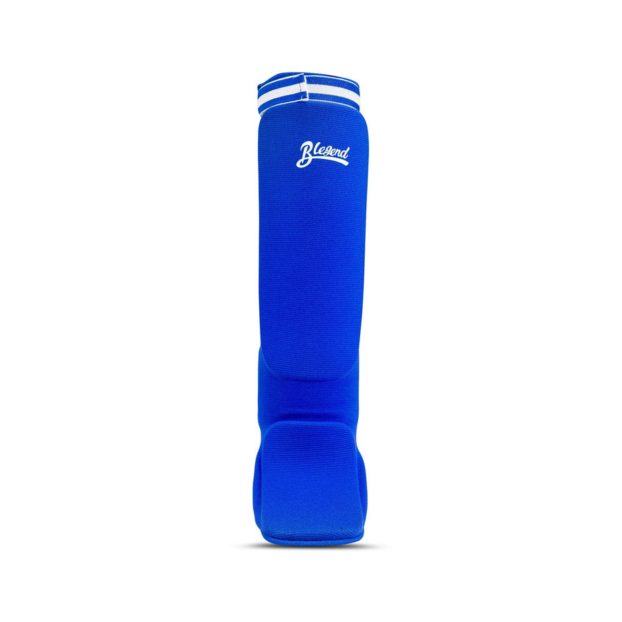 Blegend Shin Guards Sock Type Cotton STC1 Blue — card image
