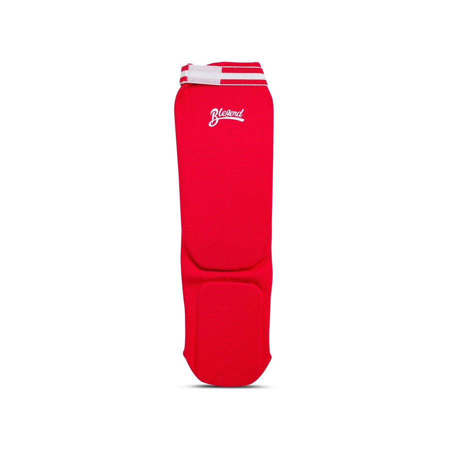 Blegend Shin Guards Sock Type Cotton STC1 Red — card image