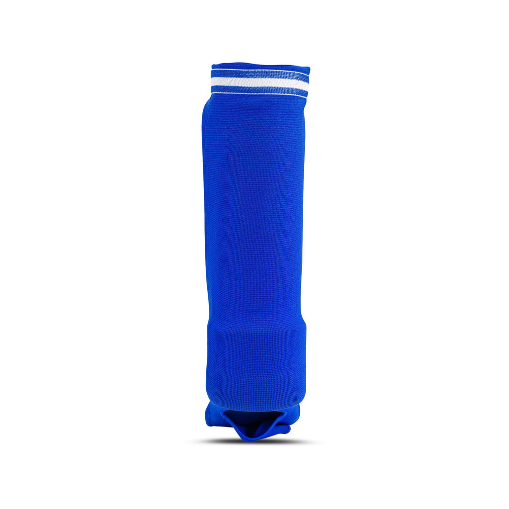 Blegend Shin Guards Sock Type Cotton STC1 Blue