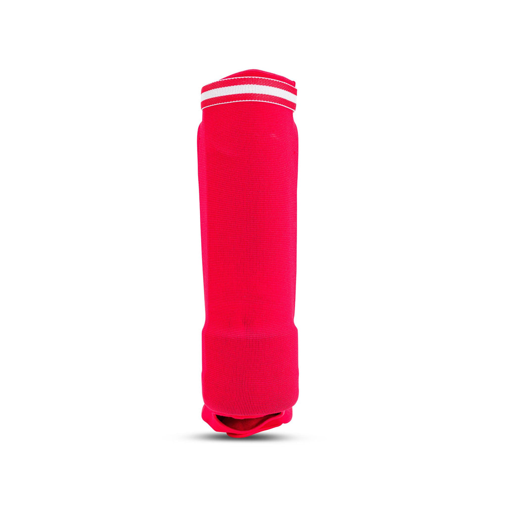 Blegend Shin Guards Sock Type Cotton STC1 Red