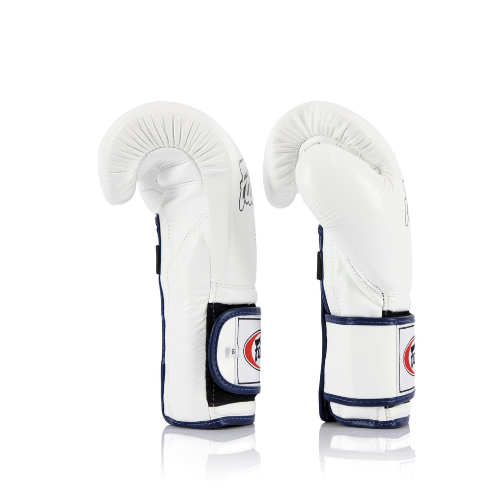 Fairtex BGV9 Mexican Style Boxing Gloves White — MMAGuy fight gear Phuket
