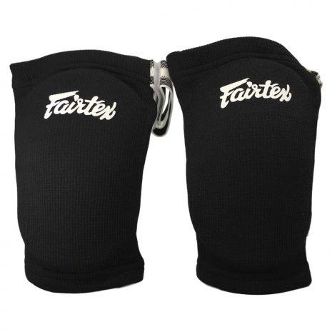Fairtex Elbow Pads EBE1 Black — MMAGuy fight gear Phuket