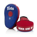 Fairtex Hybrid Mitts FMV13 Blue/Red — MMAGuy fight gear Phuket