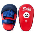 Fairtex Hybrid Mitts FMV12 Red/Blue — MMAGuy fight gear Phuket
