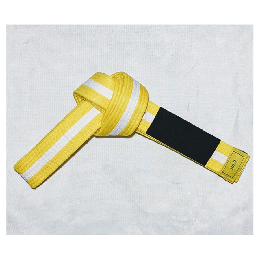 Kid Belt Yellow/White Bar — card image