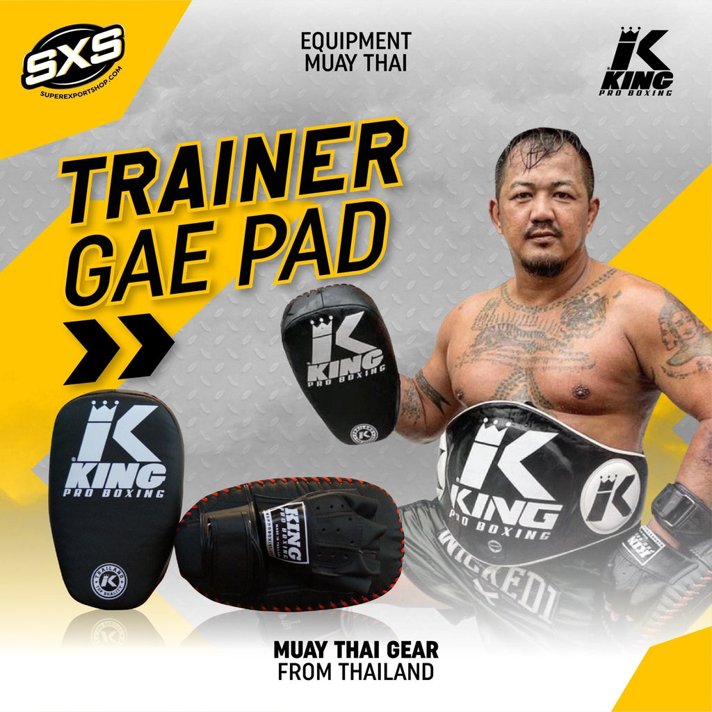 King Pro Thai Pads Trainer Gae 2-Strap — MMAGuy fight gear Phuket