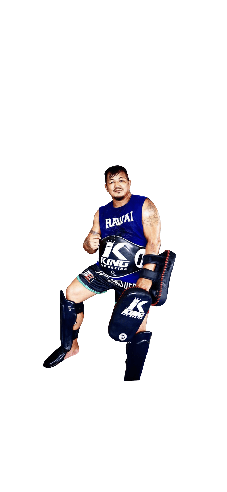 King Pro Thai Pads Trainer Gae 2-Strap — MMAGuy fight gear Phuket