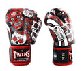 Twins Special GLOVES FBGVL3-53 SKULL RED/BLACK — fight gear in Phuket (Chalong) | MMAGuy