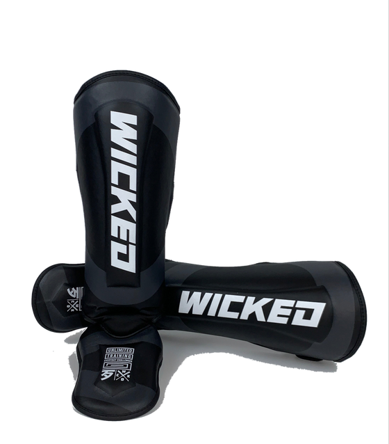 Wicked1 Shinguards KRUZ Black